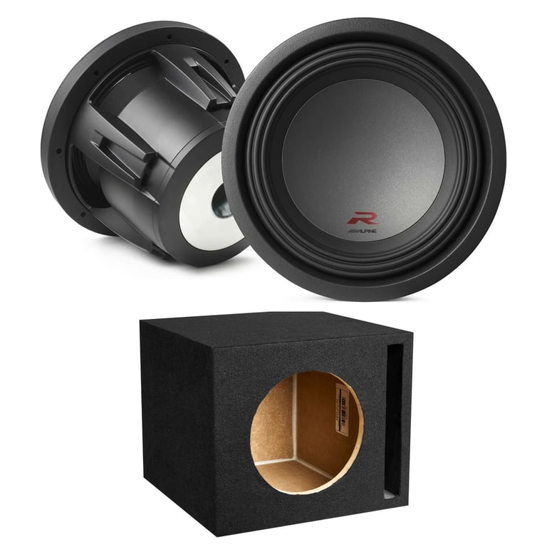 Alpine R2-W10D2 with Ported Enclosure Image 1