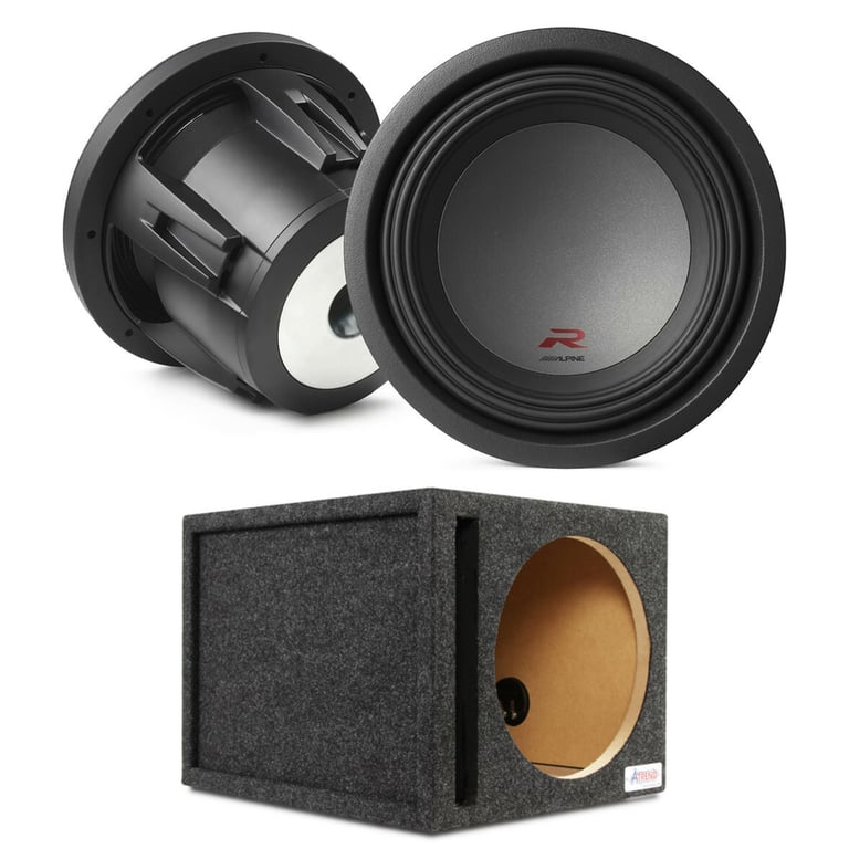 Alpine R2-W12D2 with Ported Enclosure Image 1