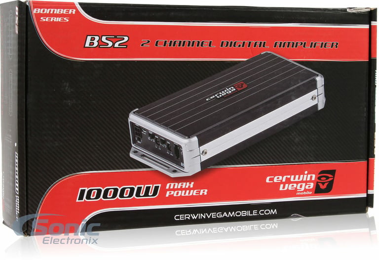 Cerwin Vega B52 with Belva 4 Gauge Amp Kit Image 9