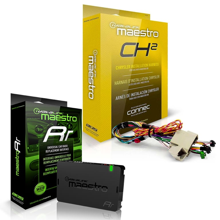 iDatalink HRN-RR-CH2 Wire Harness with ADS-MRR Maestro RR Interface Module Image 1