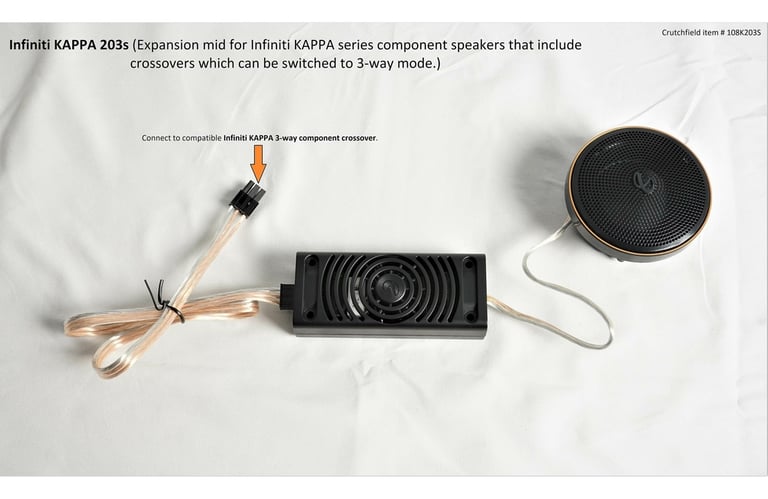 Infinity Kappa 203S (INFSPKKA203SAM) (Open Box, Great) Image 8