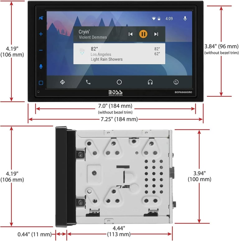 Boss BCPA9685RC with Backup Camera Image 3