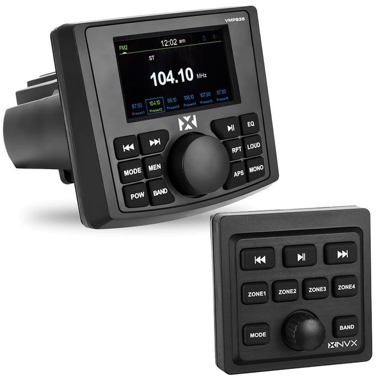 NVX VMPS35 with Wired Waterproof Remote Image 1