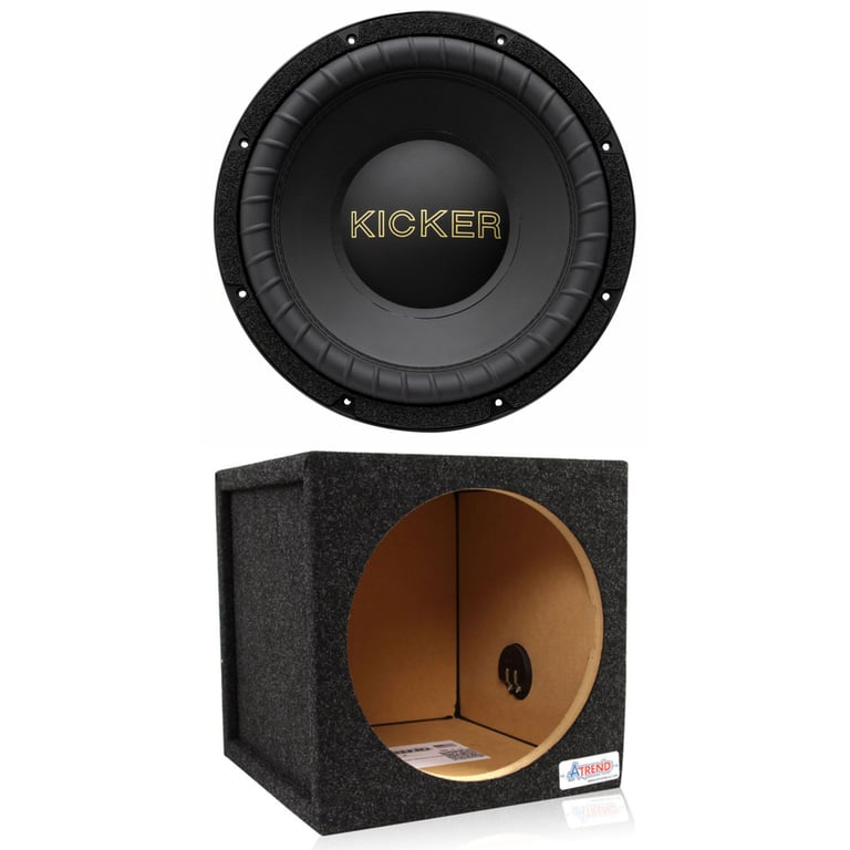 Kicker 50GOLD124 with Sealed Enclosure Image 1