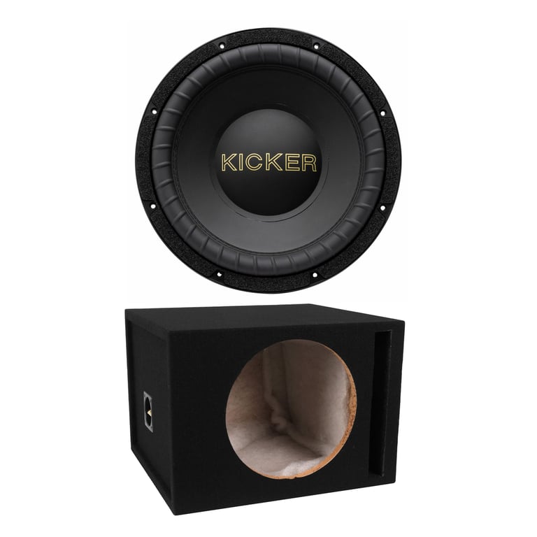 Kicker 50GOLD124 with Ported Enclosure Image 1