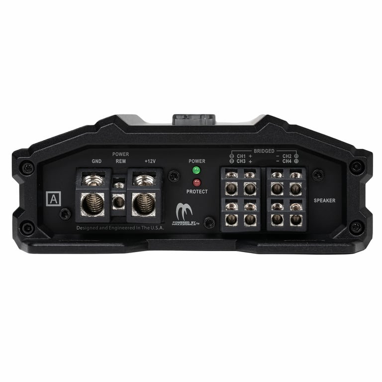 Hifonics ZD-1350.4D with Amplifier Wiring Kit Image 18