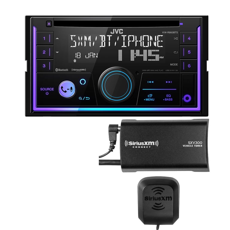 JVC KW-R950BTS with SiriusXM Tuner Image 1