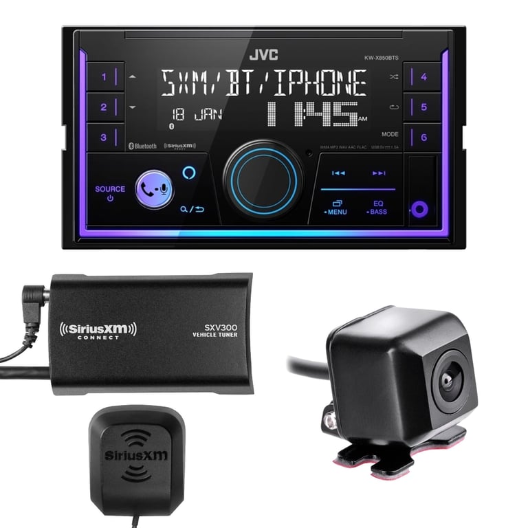 JVC KW-X850BTS with SiruisXM Tuner Image 1