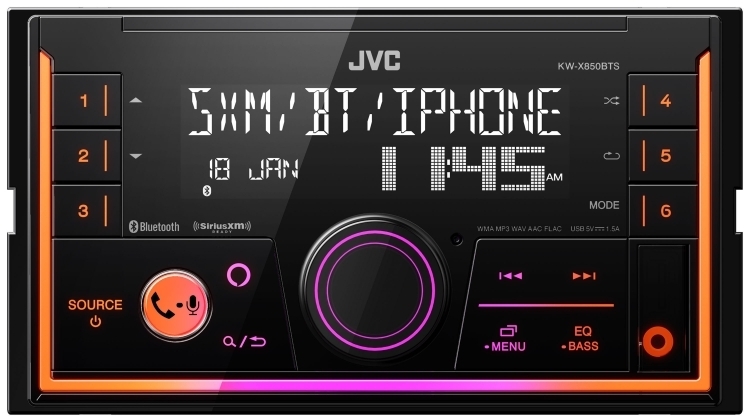 JVC KW-X850BTS with SiruisXM Tuner Image 10