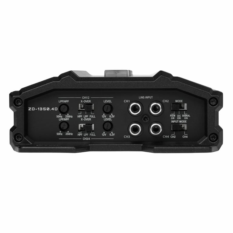 Hifonics ZD-1350.4D with Amplifier Wiring Kit Image 17