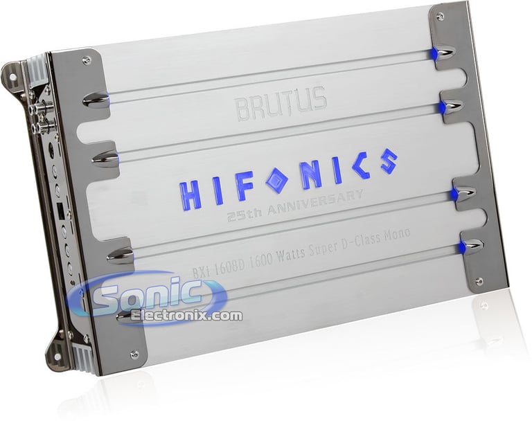 1600W Complete Hifonics + RE Audio Bass Package Image 2
