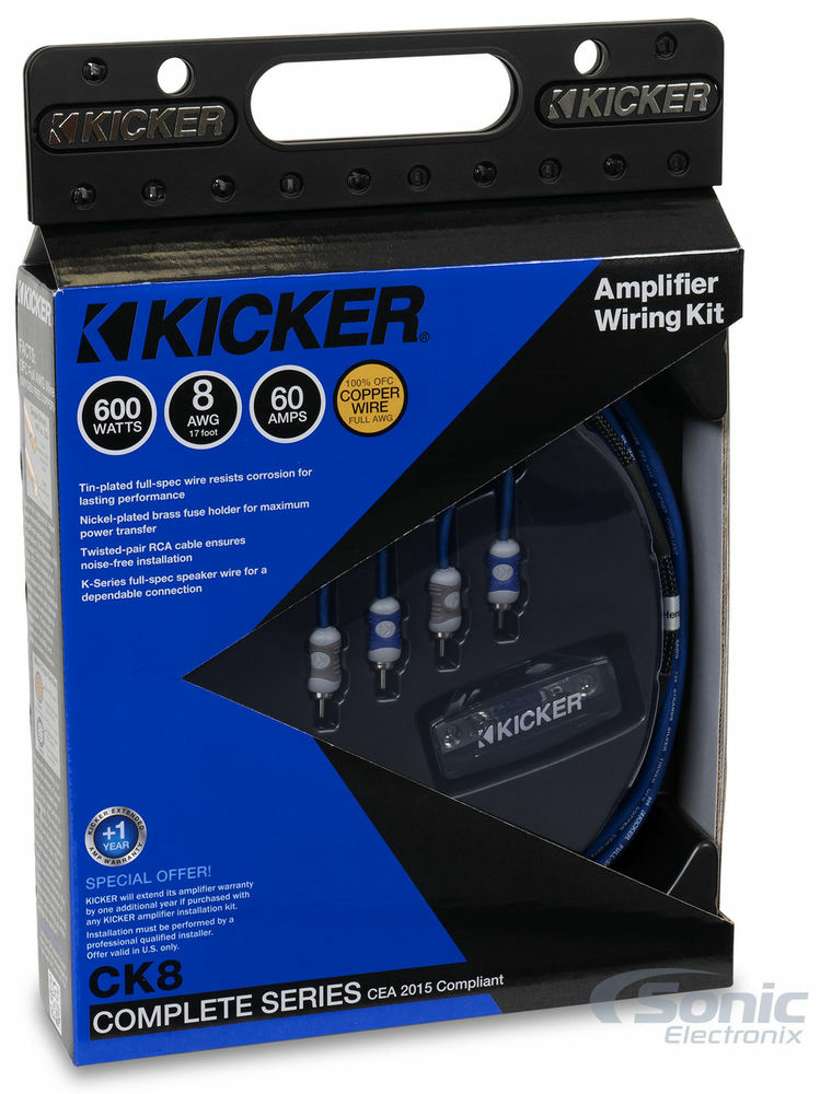 Kicker KEY500.1 (47KEY5001) with Amp Kit and 3-Year Warranty Image 14
