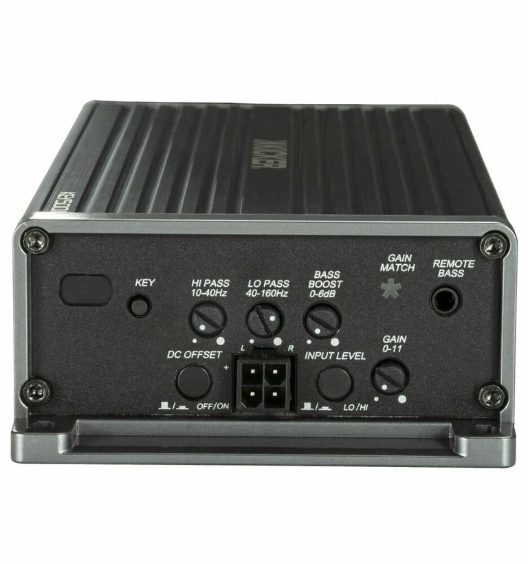 Kicker KEY500.1 (47KEY5001) with Amp Kit and 3-Year Warranty Image 17