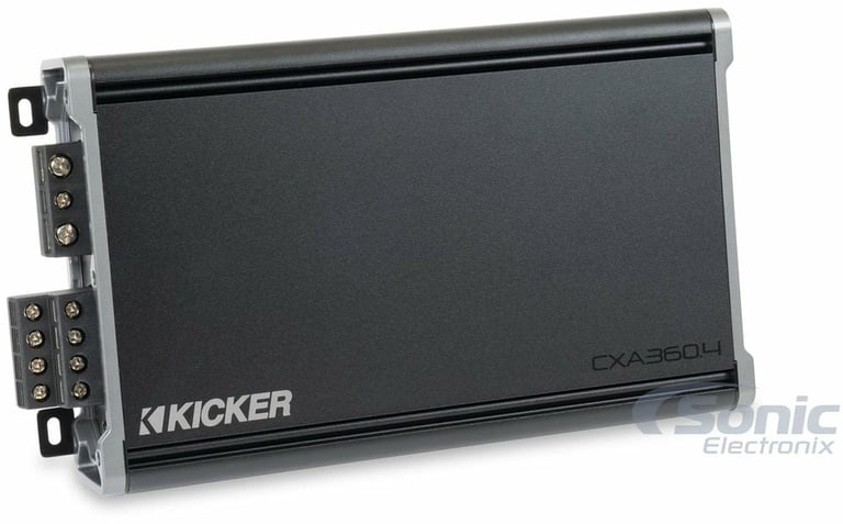 Kicker 46CXA360.4 with Amp Kit and 3 Year Warranty Image 2