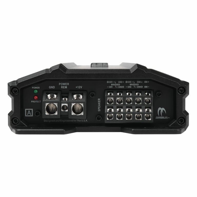 Hifonics ZD-1750.5D with Amplifier Wiring Kit Image 3