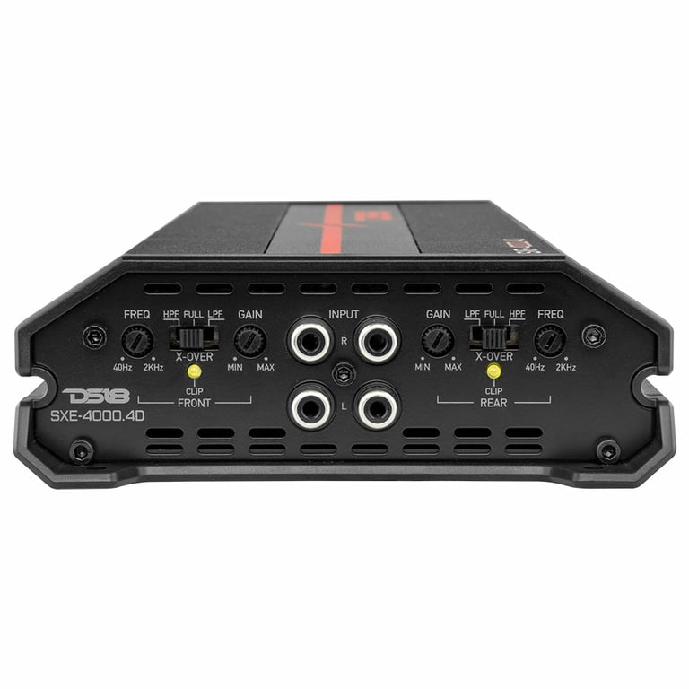 DS18 SXE-4000.4D/BK with Belva 4 Gauge Amp Kit Image 3