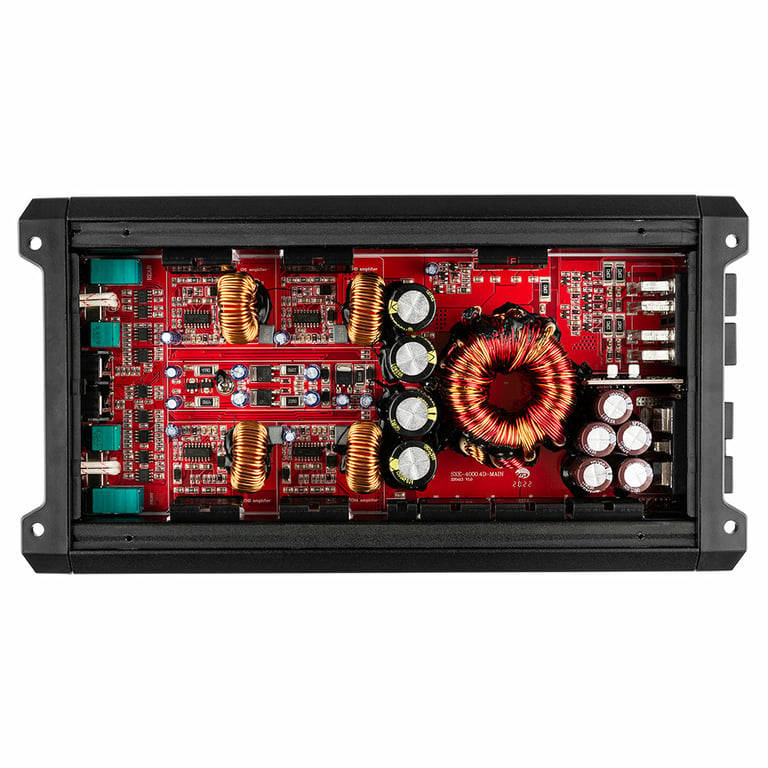 DS18 SXE-4000.4D/BK with Belva 4 Gauge Amp Kit Image 6
