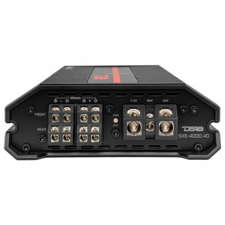 DS18 SXE-4000.4D/BK with Belva 4 Gauge Amp Kit Image 5