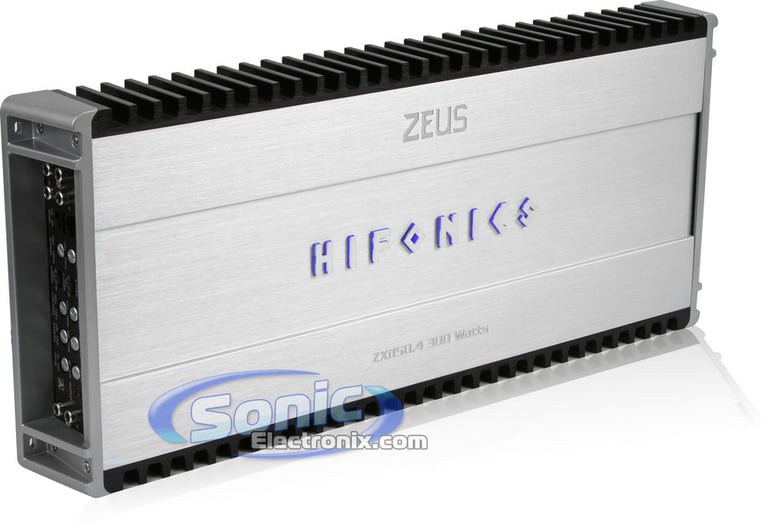 Hifonics ZXi150.4 + Amp Kit + RCAs Image 2