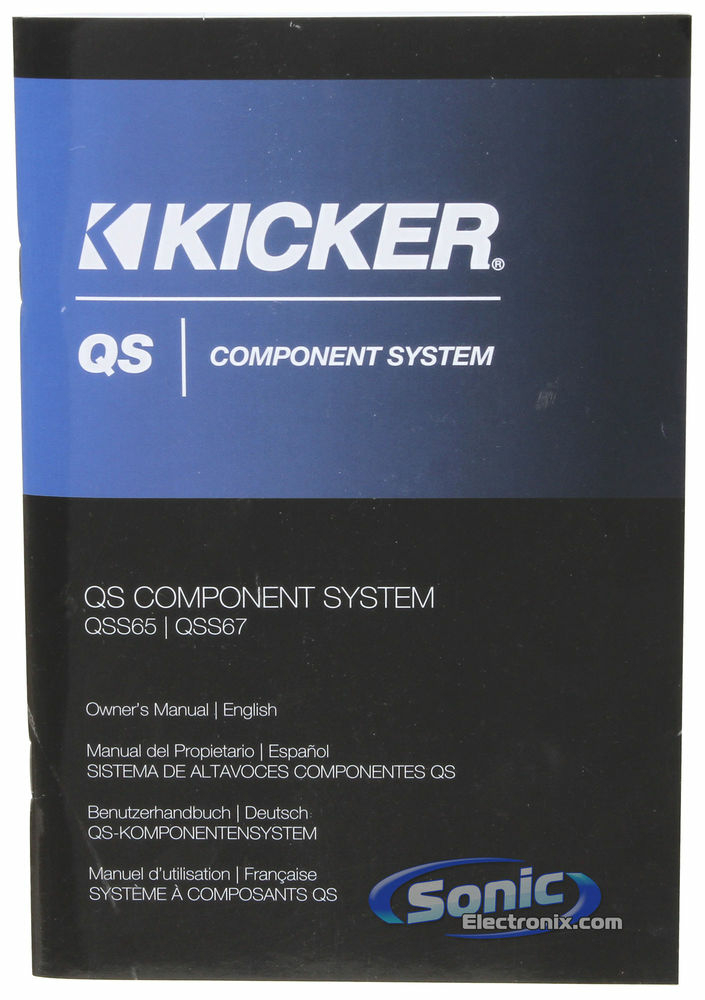 Kicker 41QSS654 with Speaker Installation Kit Image 18