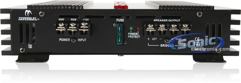 Crunch P1 600.2 + Amplifier Kit Image 4