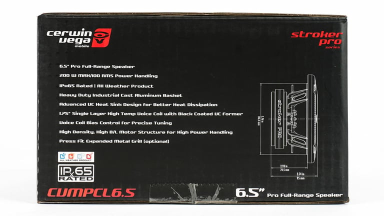 Cerwin Vega Stroker Pro CVMPCL6.5 (Pair) Image 6
