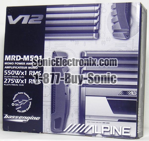 Alpine MRD-M501 V12 AccuClass-D Image 3