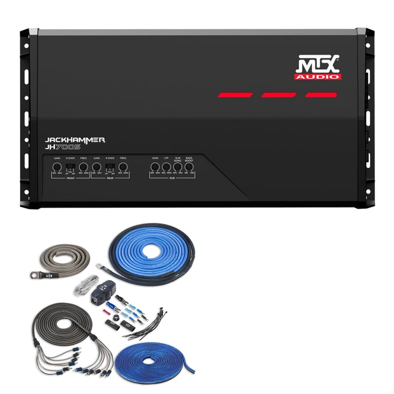 MTX JH7005 with Amplifier Wiring Kit Image 1