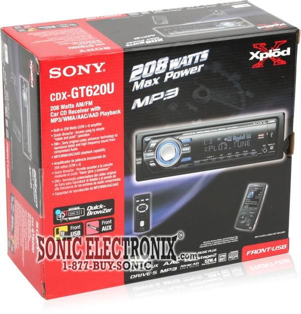 Sony CDX-GT620U Image 7