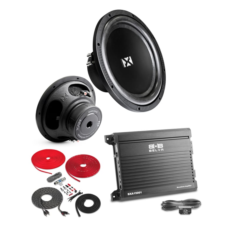 NVX NSW124v2 with Belva BXA15001 and Amp Kit Image 1