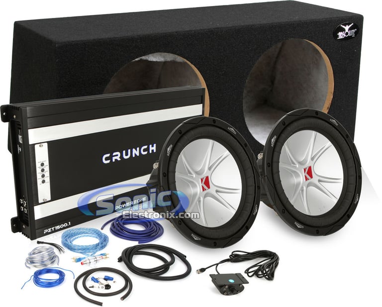 1600W Complete Kicker Bass Package Image 1