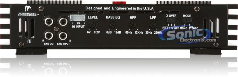 Crunch P1 1000.2 + Amplifier Kit Image 3