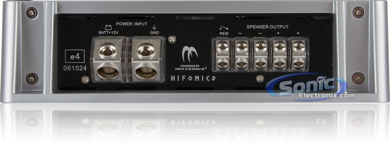 1700W Complete Hifonics + RE Audio Bass Package Image 4