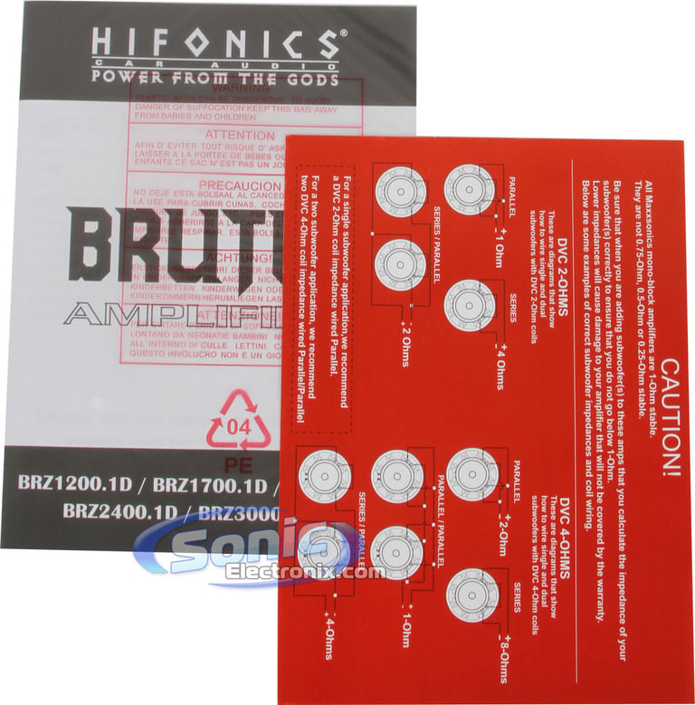 2400W Complete Hifonics + Kicker Bass Package Image 6