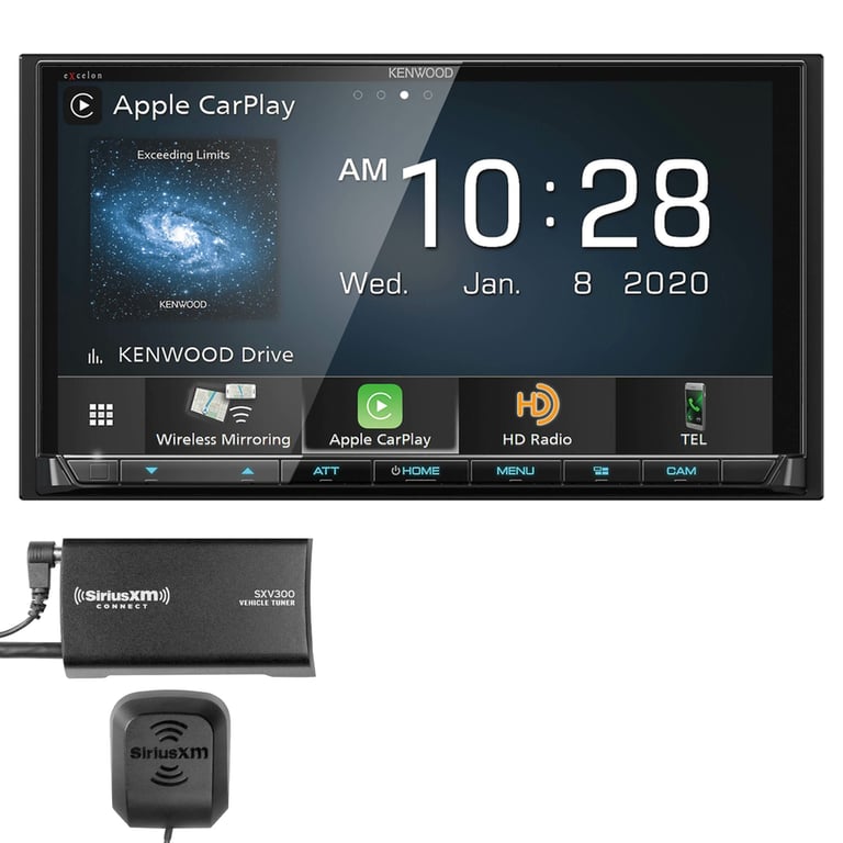 Kenwood eXcelon DMX908S with Sirius XM Tuner Image 1