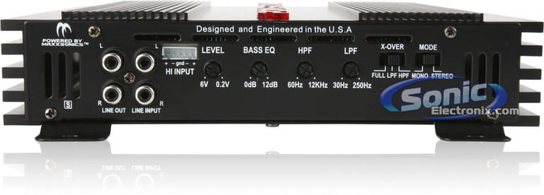 Crunch P1 600.2 + Amplifier Kit Image 3