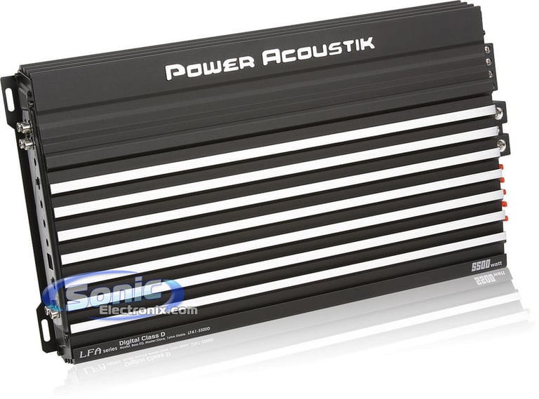 5500W Complete Power Acoustik + RE Audio Bass Package Image 2
