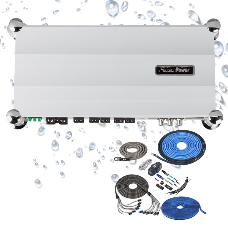 Precision Power MPA1000.5D with Amplifier Wiring Kit Image 1