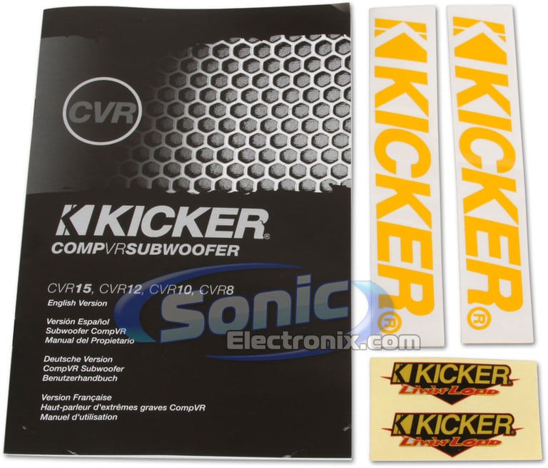 1500W Complete Crunch + Kicker Bass Package Image 13