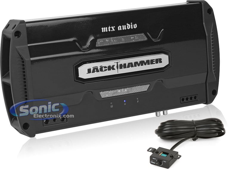 MTX Audio JackHammer JH1200 + Amplifier Kit Image 2