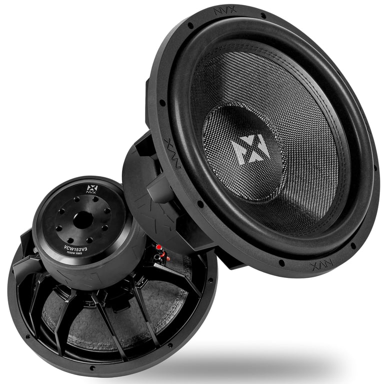NVX VCW152v3 with Sealed Subwoofer Enclosure Image 6