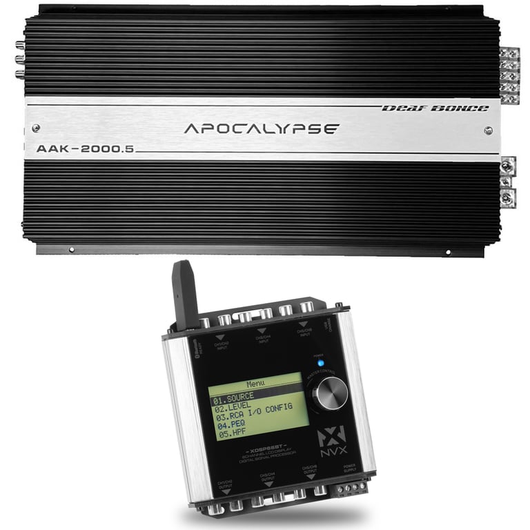 Deaf Bonce AAK-2000.5 with 15 Band Parametric EQ Digital Signal Processor Image 1