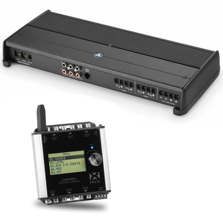JL Audio XDM1000/5 with 15 Band Parametric EQ Digital Signal Processor Image 1