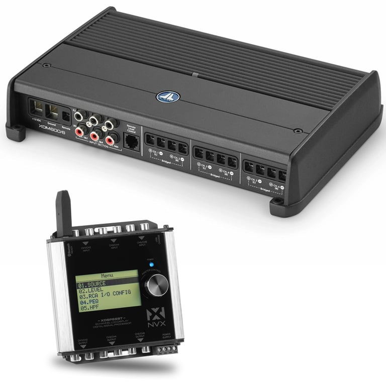 JL Audio XDM600/6 with 15 Band Parametric EQ Digital Signal Processor Image 1