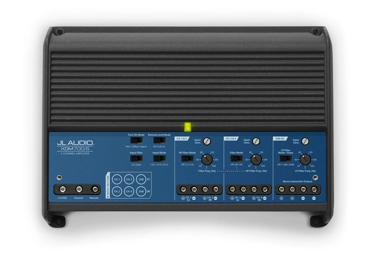 JL Audio XDM700/5 with 15 Band Parametric EQ Digital Signal Processor Image 12