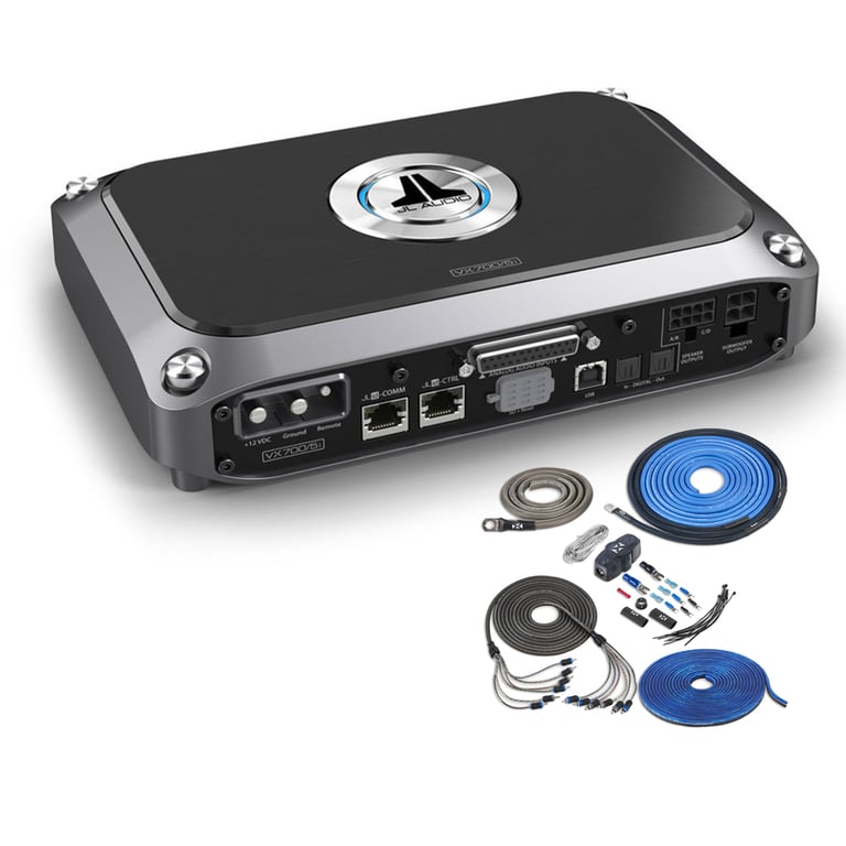 JL Audio VX700/5i with Amplifier Wiring Kit Image 1