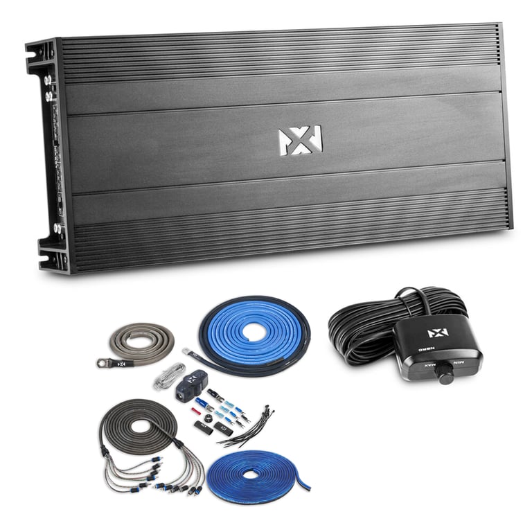 NVX NDA501 Amplifier with Amplifier Wiring Kit Image 1