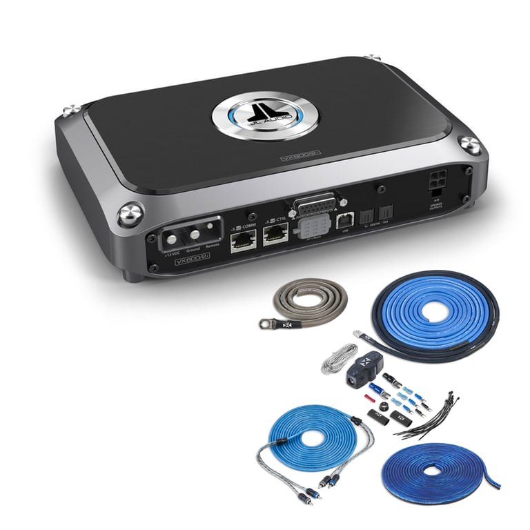 JL Audio VX600/2i with Amplifier Wiring Kit Image 1
