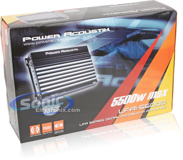 5500W Complete Power Acoustik + RE Audio Bass Package Image 6