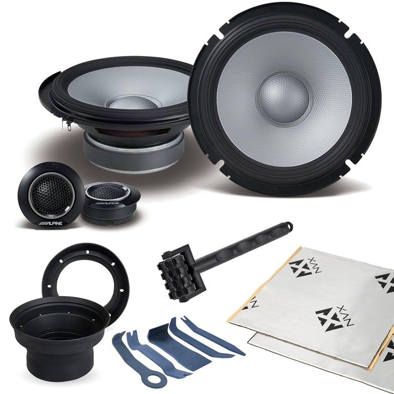 Alpine S2-S65C with Installation Accessories Image 1